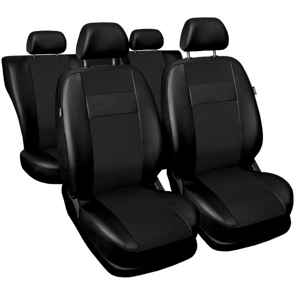 Huse Scaune din piele si material textil Honda Civic Sedan 2011-2015