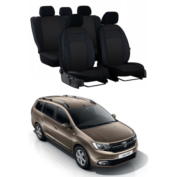 Huse Scaune  Dacia Logan Mcv 2015 Premium *material textil premium