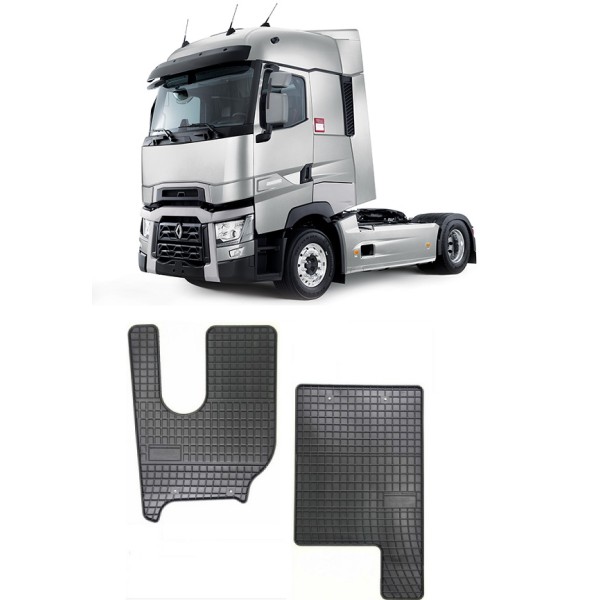 Covorase interior  cauciuc RENAULT T 2013-2016