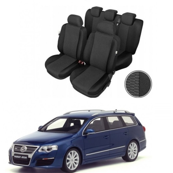 Huse Scaune Vw Passat B6 2004-2010 Scaune Sport si standard din bumbac model dedicat