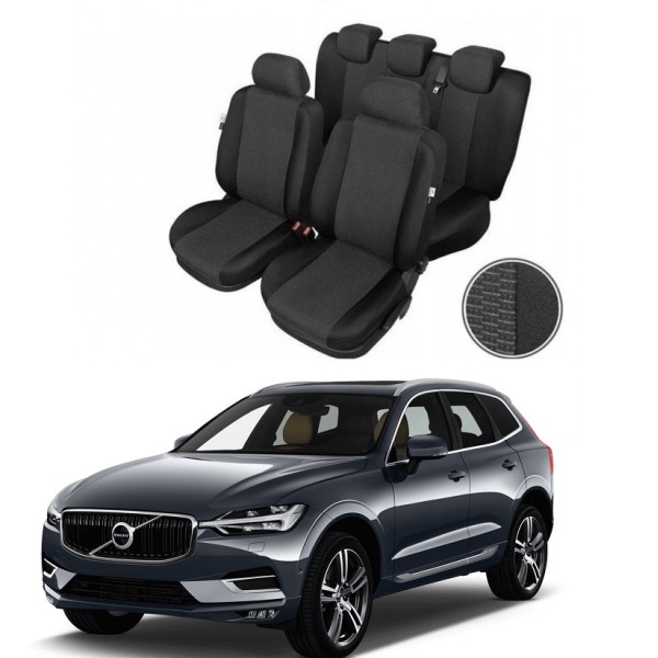 Huse Scaune Volvo XC60 2017-2021 din bumbac model dedicat