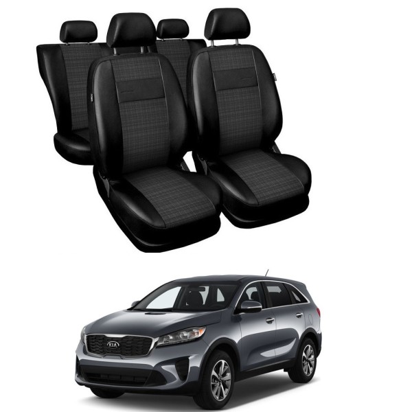 Huse Scaune piele si textil Kia Sorento 2010-2015